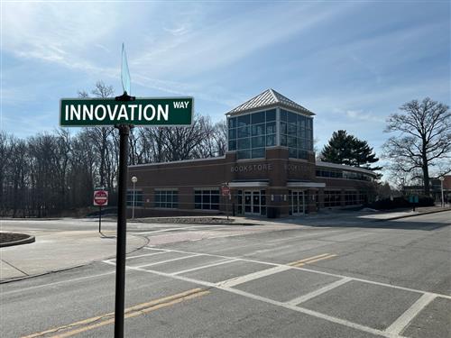 Innovation Way Street Sign